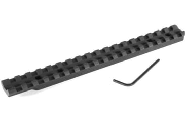 Image of Evolution Gun Works Picatinny Rail Scope Mount, Tikka Model 595, Ambidextrous, 20 MOA, Black, 44022