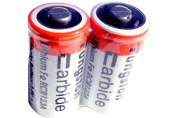 Image of ExtremeBeam 3.0v CR123 Rechargeable Lithium Battery 2B, Orange, N/A EB-XB-A12