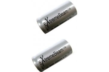 Image of ExtremeBeam 4.2v CR123 Rechargeable LithiumBattery 2B, Gray, N/A EB-XB-A03