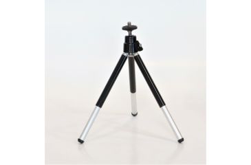 Image of Field Optics Research Mini Tripod w/Ball Head and Phone Mount, AL telescoping legs, 4.5in to 6.5in, 1/4-20 thread., FMTA
