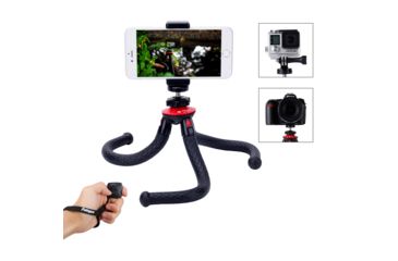 Image of Fotopro UFO2 Flexible Tripod, Black/Red, Regular FPUFO2