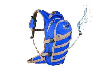 Image of Geigerrig Rig 700M Hydration System, Blue/Tan, 70 oz. GR85459