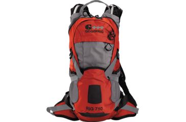 Image of Geigerrig Rig 710 Hydration System, 70 oz.,  Orange/Gunmetal GR85292