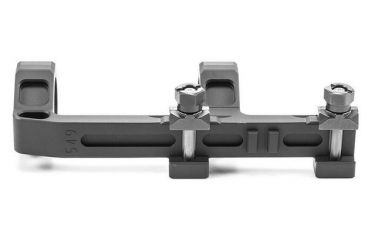 Image of Geissele AR-15/M4 Super Precision Scope Mount, 30 mm Tube, 0 MOA, Hyper Extended, Type 3 Anodized, Black, 05-374B