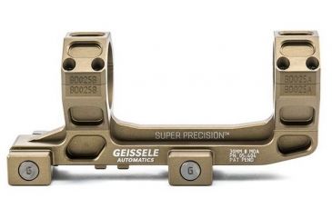 Image of Geissele AR-15/M4 Super Precision Scope Mount, 30 mm Tube, 0 MOA, Standard, Type 3 Anodized, DDC, 05-404S