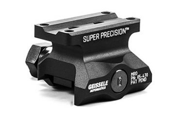 Image of Geissele Super Precision MRO Series Scope Mount,Lower 1/3 Co-Witness,Black 05-470B