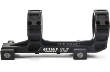 Image of Geissele SR-25/AR-10 Super Precision Series Extended Scope Mount,34mm,7075-T6 Aluminum,Black 05-410B