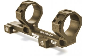 Image of Geissele SR-25/AR-10 Super Precision Series Hyper Extended Scope Mount,34mm,7075-T6 Aluminum,Desert Dirt Color 05-411S