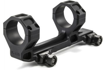 Image of Geissele SR-25/AR-10 Super Precision Series Extended Scope Mount,30mm,7075-T6 Aluminum,Black 05-420B