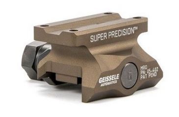 Image of Geissele Super Precision MRO Series Scope Mount,Absolute Co-Witness,Desert Dirt Color 05-402S