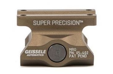 Image of Geissele Super Precision MRO Series Scope Mount,Absolute Co-Witness,Desert Dirt Color 05-402S