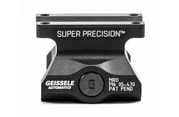 Image of Geissele Super Precision MRO Series Scope Mount,Lower 1/3 Co-Witness,Black 05-470B