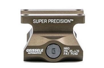 Image of Geissele Super Precision MRO Series Scope Mount,Lower 1/3 Co-Witness,Desert Dirt Color 05-470S