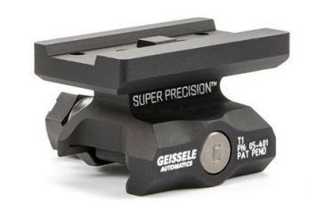 Image of Geissele Super Precision T1 Series Scope Mount,Lower 1/3 Co-Witness,Black 05-469B