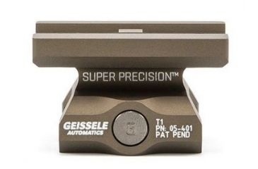 Image of Geissele Super Precision T1 Series Scope Mount,Lower 1/3 Co-Witness,Desert Dirt Color 05-469S