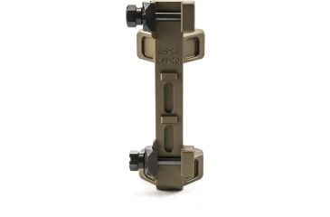 Image of Geissele SR-25/AR-10 Super Precision Series Standard Scope Mount,34mm,7075-T6 Aluminum,Desert Dirt Color 05-409S