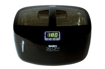 Image of GemOro 2.6 Quart Ultrasonic Cleaner With Heater, Black GEMORO-1787