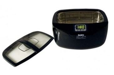 Image of GemOro 2.6 Quart Ultrasonic Cleaner With Heater, Black GEMORO-1787