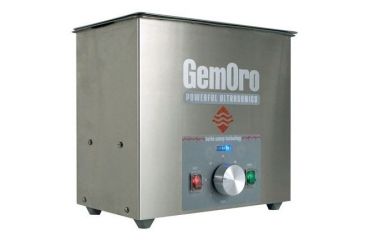 Image of GemOro 3 Quart Industrial Strength Ultrasonic Cleaner With Heater, Stainless GEMORO-1724