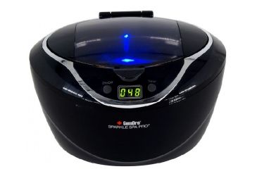 Image of GemOro Sparkle Spa Pro - Personal Ultrasonic Jewelry Cleaner - Black, Black GEMORO-1790