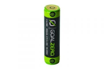 Image of Goal Zero 18650 Replacement Battery, 3000mAh, Li-ion NMC, Black/Green 21016
