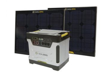 Image of Goal Zero Yeti 1250 Solar Generator Kit w/ Solar Panels, Charger 39004