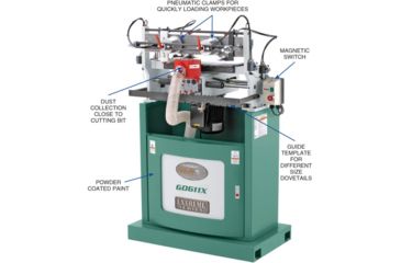 Image of Grizzly Industrial 16-1/2in. Extreme Series Dovetail Machine G0611X