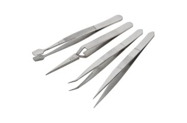 Image of Grizzly Industrial 4pc General Purpose Tweezer Set H5602