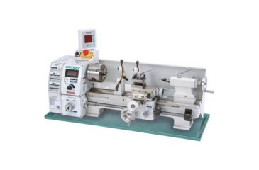 Image of Grizzly Industrial 8in. x 16in. Variable-Speed Lathe with DRO G0768Z