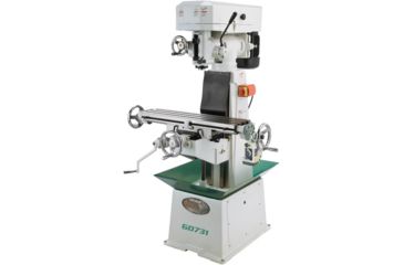 Image of Grizzly Industrial 8in. x 30in. Vertical Mill with Power Feed G0731