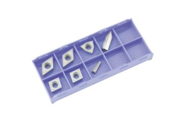 Image of Grizzly Industrial YG6X TiN Insert Set (7) for T10295 - Aluminum T23911