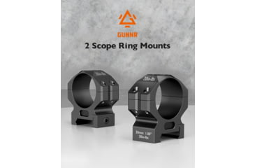 Image of GUNNR Gulltoppr 30mm Riflescope Rings