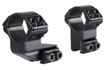 Image of Hawke Sport Optics Dovetail 1in High 1in Extension Rings - 2-Pieces, Black, 22120