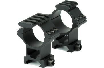 Image of Hawke Sport Optics 2pc 30mm Weaver High Tactical, Black HM7410
