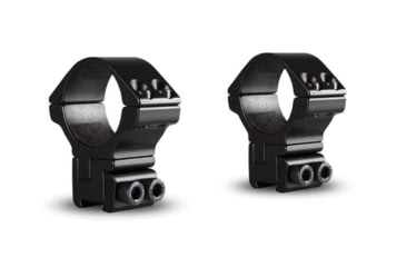 Image of Hawke Sport Optics 30mm Adjustable Rifle Scope Rings - 2-Pieces, Black, 22140