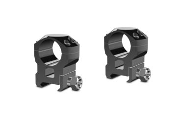 Image of Hawke Sport Optics Tactical Rings Weaver - 2-Pieces, 1in, High, Black, 24112