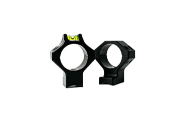 Image of Hawkins Precision Long Range Hybrid Defiance 30mm Scope Rings, Low 0.5in, Long Action, Black, 910-30-L-LA-D-3-3