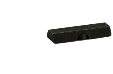 Image of Hi-Lux Optics 1/2in 60 Degree Bases Blank, Matte Black, M050FB-B
