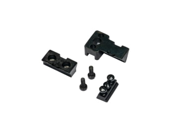 Image of Hi-Lux Optics Winchester 1885 Mounting Kit, Posa and Crescent Cut - Front and Rear, Matte Black, W1885MT-C