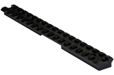 Image of Hi-Lux Optics Remington 700 Short Action 1 Piece Steel Picatinny Base, 0 MOA, Matte Black, R700SA-F