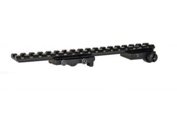 Image of Hi-Lux Optics Ruger Model 77 Short and Long Action 1 Piece Steel Picatinny Base, Matte Black, R77MT