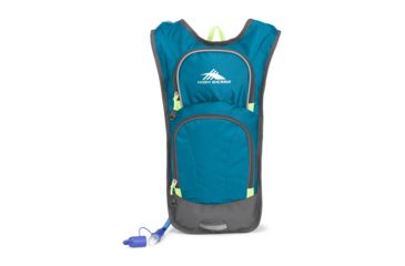 Image of High Sierra HydraHike 4L Hydration Pack, Lagoon/Slate/Zest, 18inx 10.8inx 2in, 105490-6852