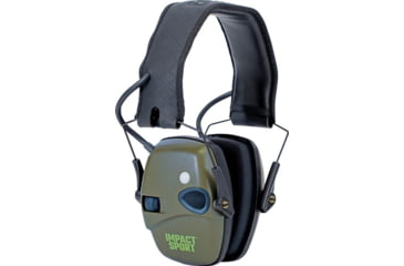 Image of Howard Leight Impact Sport Bluetooth Earmuff Nrr21 Odgrn