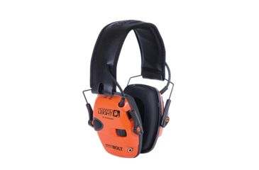 Image of Howard Leight Impact Sport Bolt Electronic Earmuff, Orange, One size fits most, R-02231