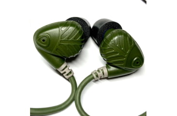 Image of Howard Leight Impact Sport In-Ear Passive Hear Through Technology, OD Green, R-02700