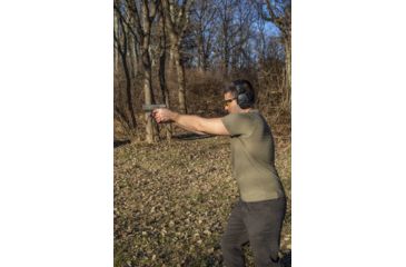 Image of Howard Leight Impact Sport MultiCam Sound Amplification Electronic Shooting Earmuff, Black Camo, R-02527