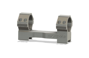 Image of Huskemaw Crossfield Scope Mount/Ring Combo, 60 MOA, Silver, 20CRB