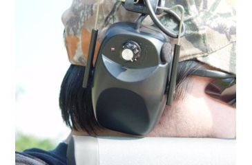 Image of Hyskore Stereo Hearing Protector, Black/OD Green 30150