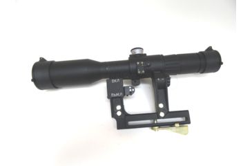 Image of Kalinka Optics POSP 6x42 Rifle Scope, D, Focus, 1000m Rangefinder, AK, Black, GSPOSP642DAK