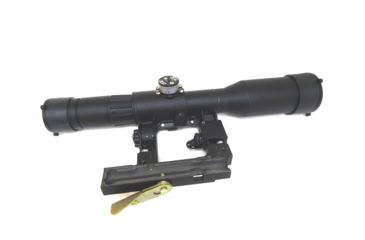 Image of Kalinka Optics POSP 6x42 Rifle Scope, D, Focus, 1000m Rangefinder, AK, Black, GSPOSP642DAK